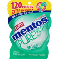 Mentos Gum, Sugar Free, Spearmint, Extra Value Pac...
️