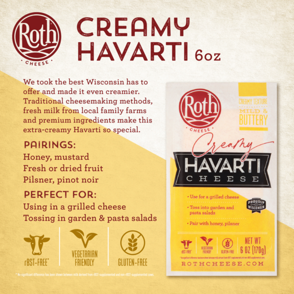 Roth Creamy Havarti Cheese