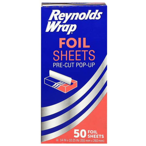 Reynolds Pre-Cut Pop-Up Foil Sheets
