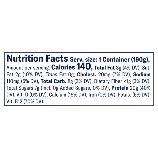 Chobani Zero Added Sugar Lowfat Greek Strawberry Kiwi Yogurt