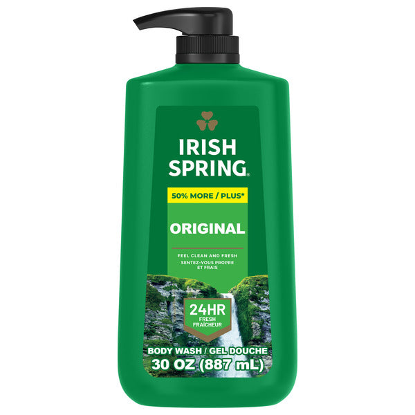 Irish Spring Body Wash For Men Pump, Original