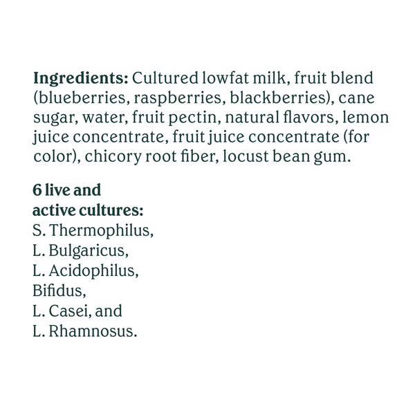 Chobani Lowfat Greek Mixed Berry Yogurt Drink