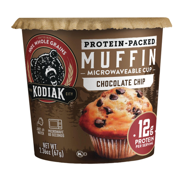 Kodiak Cakes Chocolate Chip Muffin in a Cup