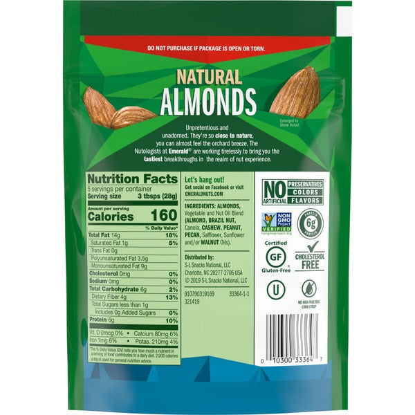 Emerald Natural Almonds