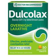 Dulcolax Overnight Laxative, 5 mg, Comfort Coated ...
️ DestGlow