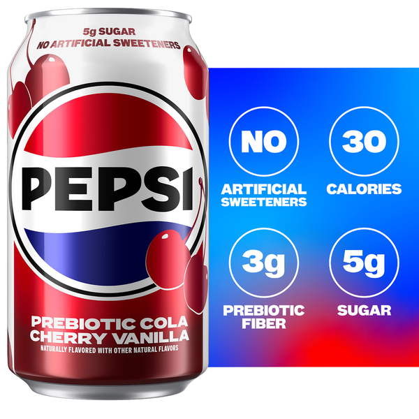 Pepsi Prebiotic Cola Cherry Vanilla
