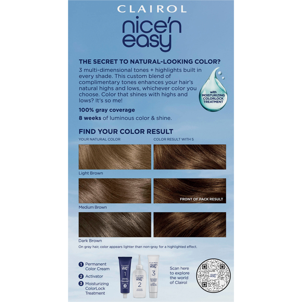 Nice’n Easy 5 Medium Brown Permanent Hair Color