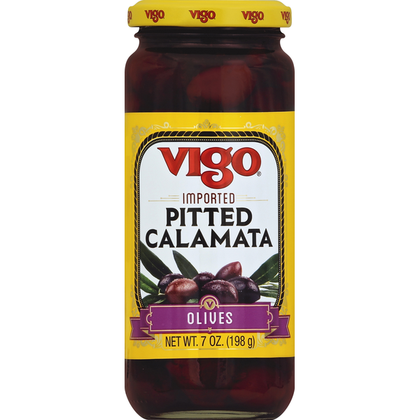 Vigo Olives, Calamata, Pitted