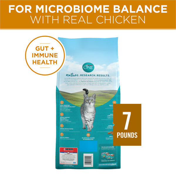 Purina ONE Natural Dry Cat Food, Tender Selects Blend With Real Chicken