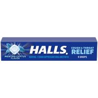 Halls Relief Mentho-Lyptus Cough Suppressant Oral ...
️