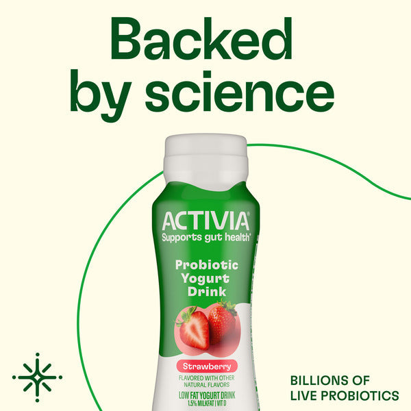Activia Strawberry Lowfat Yogurt Drink