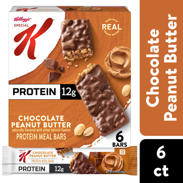 Special K Bar Chocolate Peanut Butter Protein Meal Bars