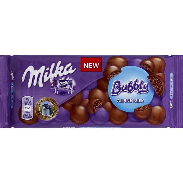 Milka Bubbly, Alpine Milk