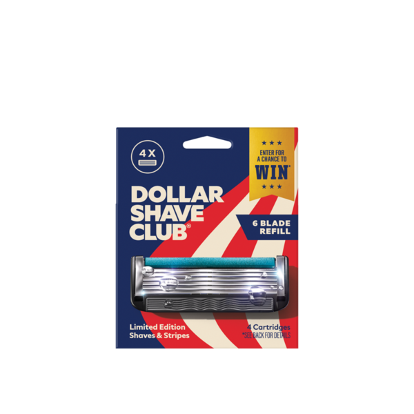 Dollar Shave Club 6-blade Razor Blade Refills