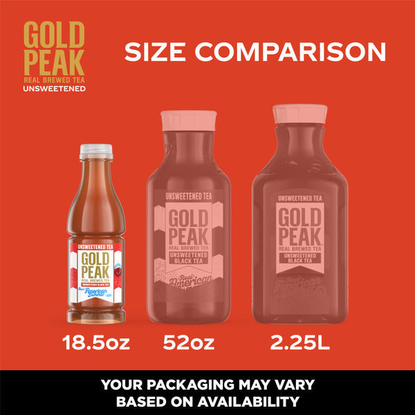 Gold Peak Unsweetened Iced Tea Bottle