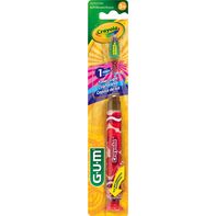 GUM Toothbrush, Crayola, Timer Light, Soft️