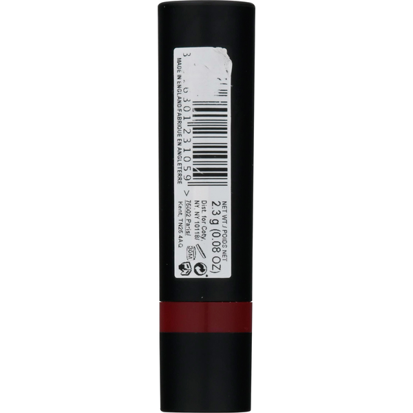 Rimmel London Lipstick, Lasting Finish, Matte, Crimson Desire, 560