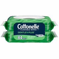 Cottonelle GentlePlus Flushable Wet Wipes with Alo...
️