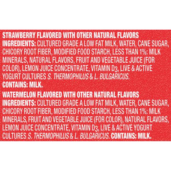 Danimals Strawberry Explosion/Wild Watermelon Smoothies