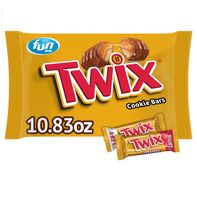 TWIX Fun Size Caramel Cookie Halloween Chocolate Bars Candy