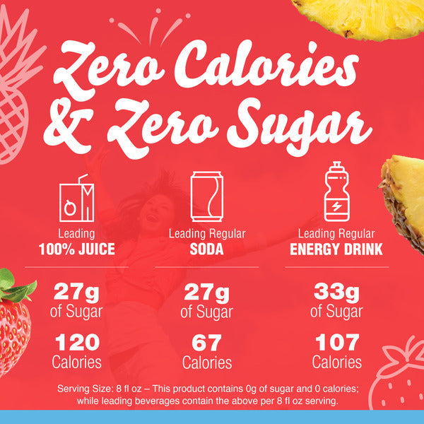 Crystal Light Strawberry Pineapple Refresh Liquid Drink Mix