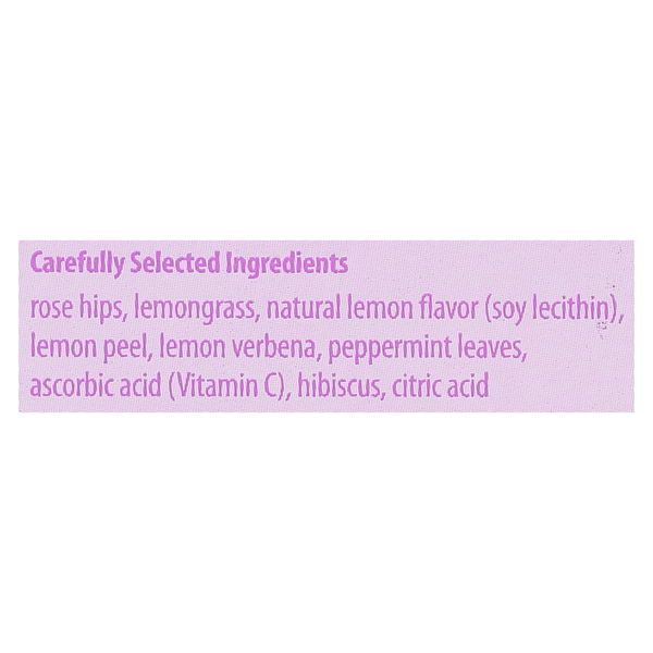 Bigelow Herbal Tea, Plus Vitamin C, I Love Lemon, Caffeine Free, Tea Bags
