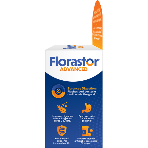 Florastor Plus Immune Support Supplement Vegetable Capsules