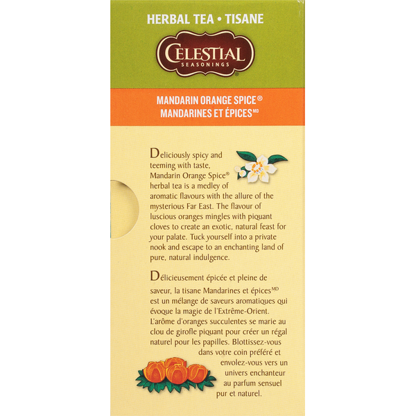 Celestial Seasonings Mandarin Orange Spice Herbal Tea, Caffeine Free