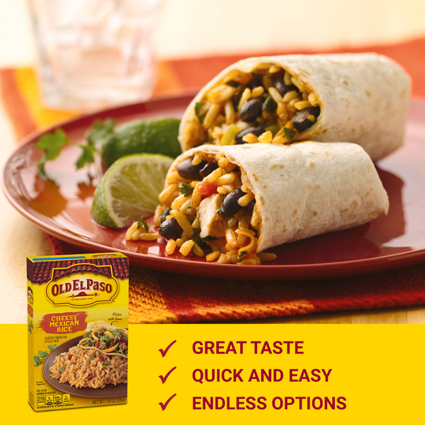 Old El Paso Cheesy Mexican Style Rice