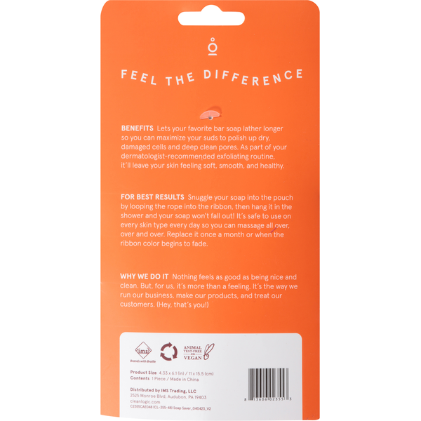 Cleanlogic Body Care Bath and Body Exfoliation Soap Saver