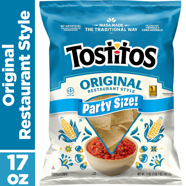 Tostitos Tortilla Chips Restaurant Style Original