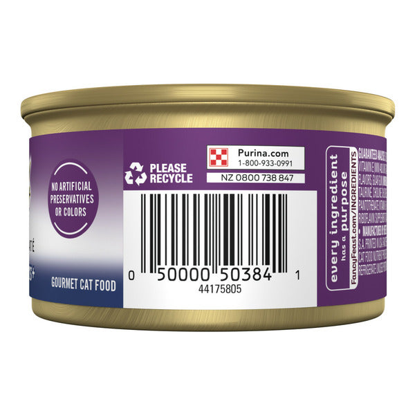 Purina Fancy Feast High Protein Senior Pate Wet Cat Food, Beef Feast Senior 7+