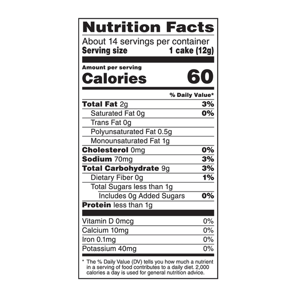 Quaker Rice Cakes, White Cheddar