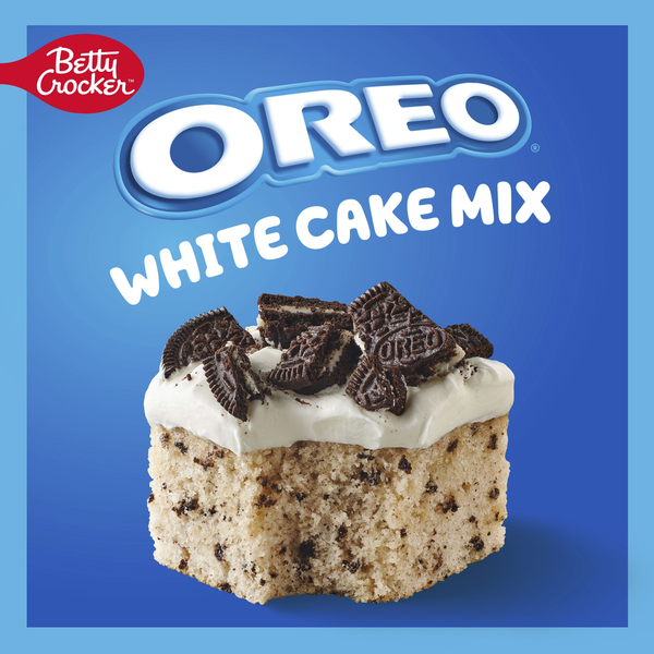 Betty Crocker OREO White Cake With OREO Cookie Pieces Baking Mix