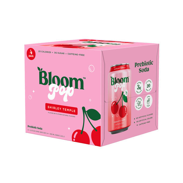 Bloom Pop Bloom Pop, Carbonated, Shirley Temple