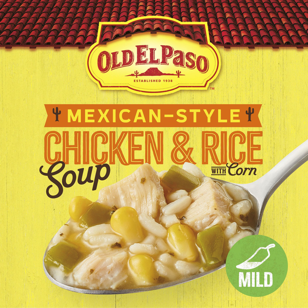 Old El Paso Mexican-Style Chicken and Rice With Corn Canned Soup