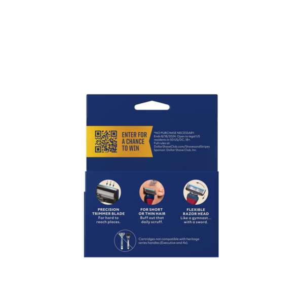 Dollar Shave Club 6-blade Razor Blade Refills