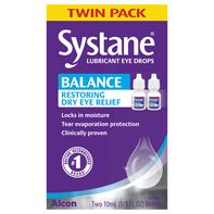 SYSTANE Balance Lubricant Eye Drops Twin Pack️