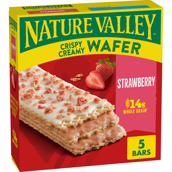 Nature Valley Strawberry Crispy Creamy Wafer Bars