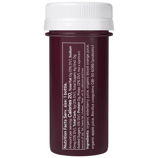 So Good So You Immunity Elderberry Blood Orange Probiotic Shot