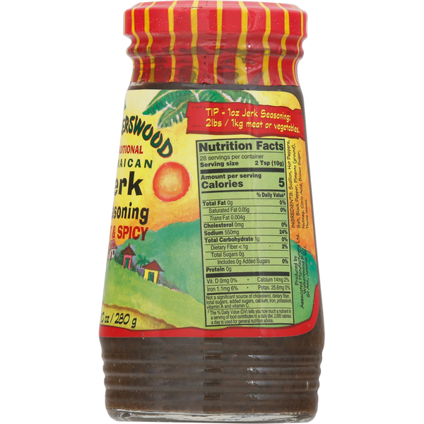 Walkerswood Jerk Seasoning, Traditional, Jamaican, Hot & Spicy DestGlow