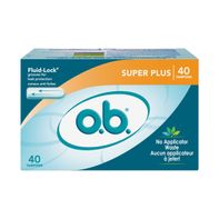 o.b. Original Applicator Free Tampons, Unscented, ...
️