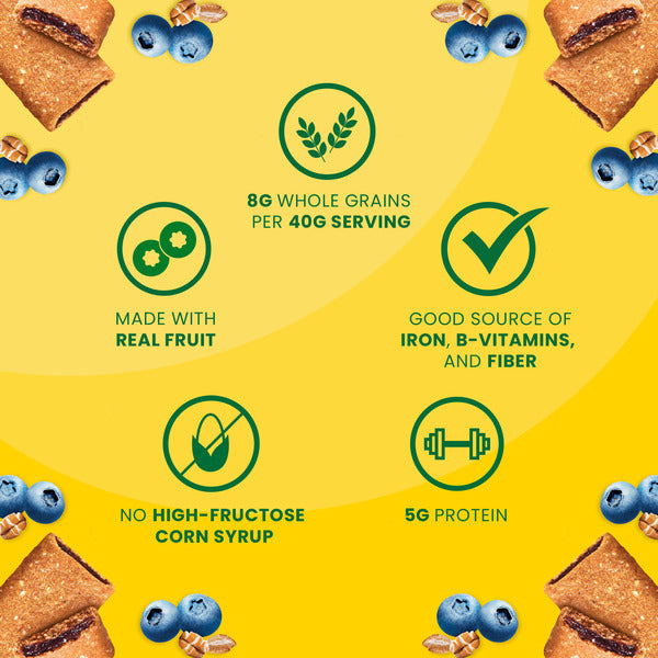BELVITA Blueberry, Soft Baked Breakfast Bars 7.05 oz
