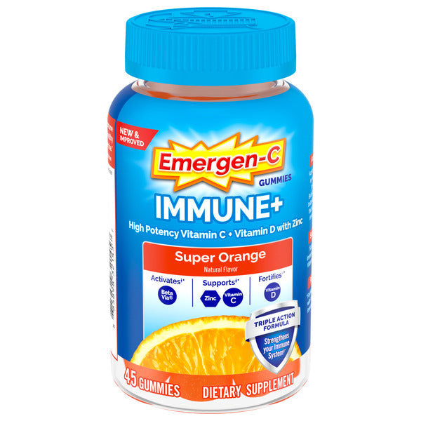 Emergen-C Immune+ Triple Action Gummies