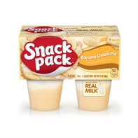 Snack Pack Banana Cream Pie Flavored Pudding️