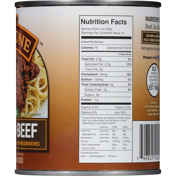 Keystone All Natural Ground Beef