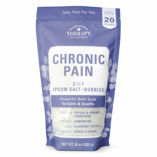 Village Naturals Therapy Chronic Pain & Fatigue Foaming Body Soak