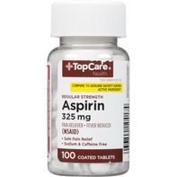 TopCare Aspirin, Regular Strength, 325 mg, Coated ...
️ DestGlow
