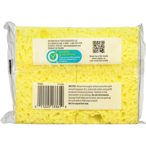 Simply Done Sponges, All-Purpose, 4 Pack