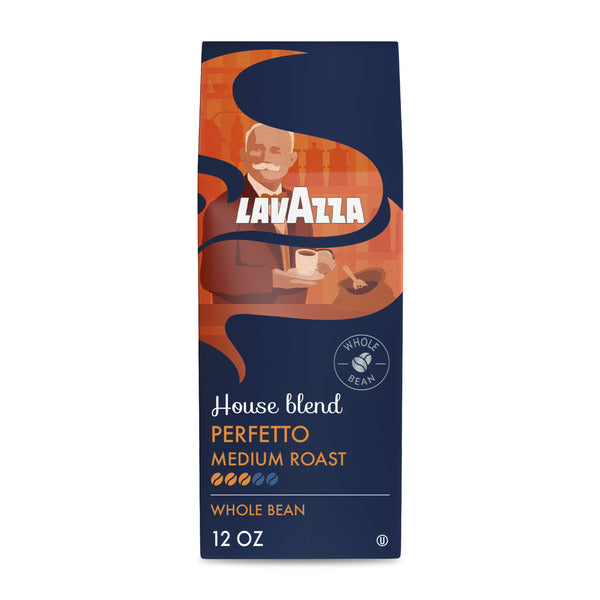 Lavazza House Blend Perfetto Medium Roast Whole Bean Coffee
